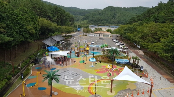 진양호 꿈키움동산 물놀이터