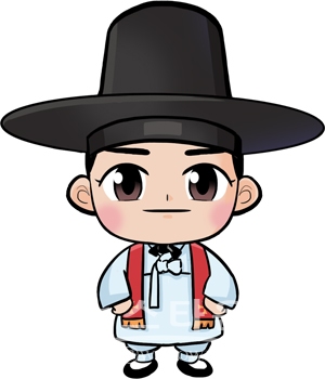 김대건 신부 캐릭터(2등신)