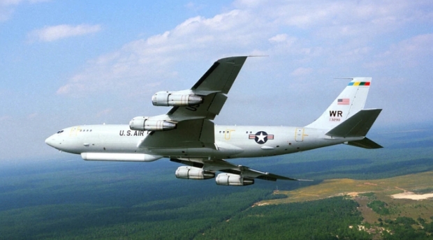미 공군 지상감시 정찰기 E-8C '조인트 스타즈(J-STARS)'.