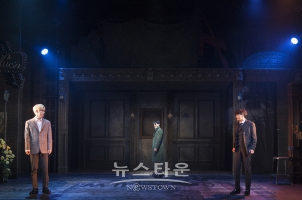 _뮤지컬 미오 프라텔로 공연사진_치치 역 최석진_스티비 역 백기범_써니보이 역 김지온_제공 (주)콘텐츠플래닝