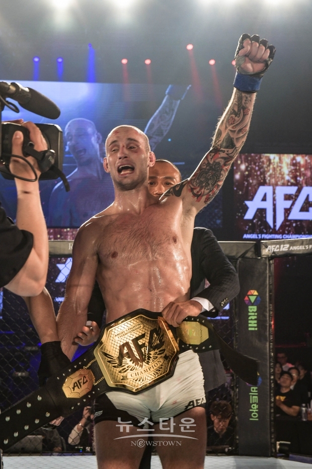 AFC가 키운 사샤, UFC 진출...김재영-이종환전 승자가 정식 챔피언 등극!