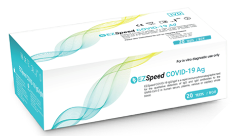 천랩 코로나19 항원 신속진단키트 ‘EZSpeed COVID-19 Ag’