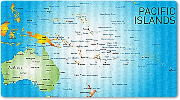 중국은 태평양의 작은 섬나라들에 대한 대대적인 원조라는 명목으로 그들을 옥죄면서 영향력을 확대해왔다. 뒤늦게 미국이 자국과 가까운 태평양상의 작은 섬나라들에 대한 지원과 관심이 늘어나면서, 이곳과 긴밀한 관계에 있는 대만 지원에 팔을 걷어붙이고 있다.