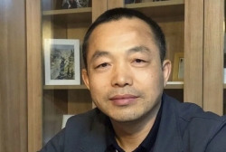 중국 인권변호사 딩자시.