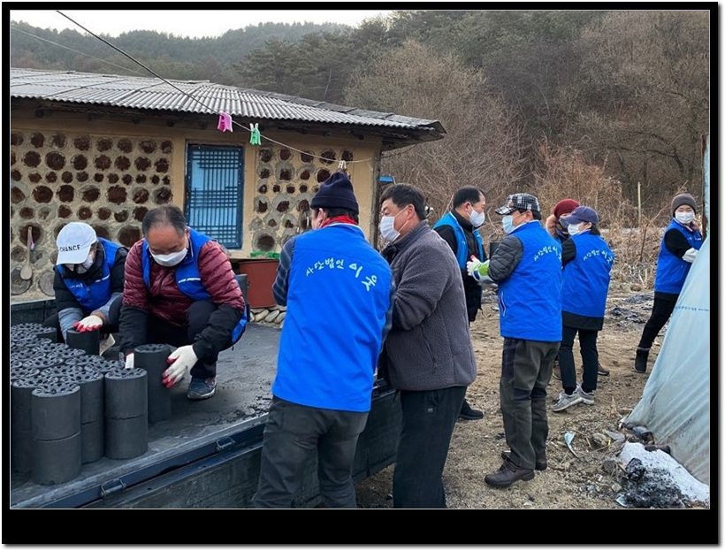 홍천군 봉사단체 (사)이웃 배달봉사