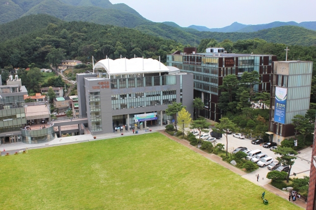 안양대학교 전경