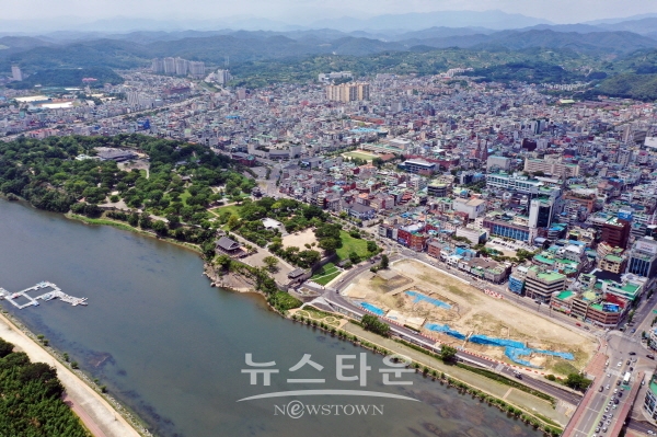 진주대첩광장 사업 대상지