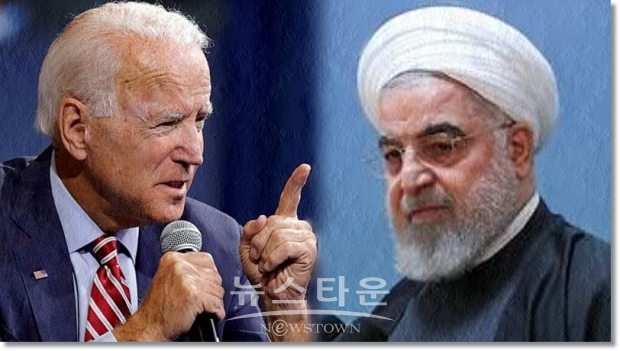 미국에서는 이란에 대한 강경론이 뿌리가 깊고, 특히 이란혁명수비대의 테러 지정 해제에는 강한 반발이 예상된다. 바이든 정권에 있어 이란과 대립하는 사우디아라비아나 이스라엘과의 관계 구축도 과제가 된다. 사진 오른쪽이 하산 로하니 이란 대통령.