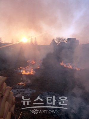 논·밭두렁 태우기