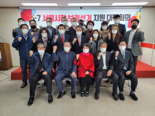 국민의힘 인천시당,  서울시장 보궐선거 후보 지원 총력전