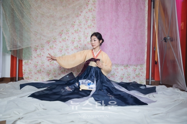 사진) 한복 화보 모델 이선율 도리스 스튜디오 제공