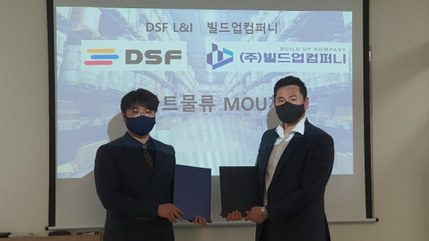 ▲ 사진출쳐 김석 소장 제공=(좌)DSF 스마트물류연구소장 김석, (우) 빌드업컴퍼니 전무이사 신인섭