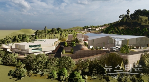 2022년 3월 완공예정인 유토버스 1차 산업부지 조감도(사진 : 금강 P&G)
