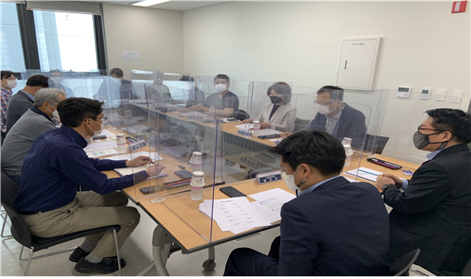 지난 5월 14일 간담회 사진