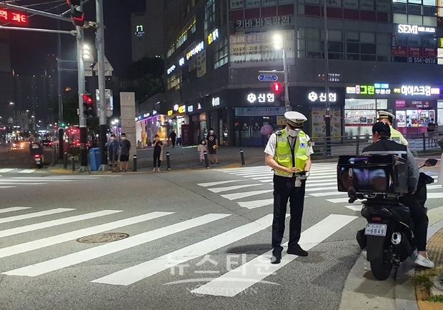 이륜차 특별단속