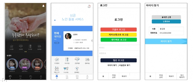 심금 팀 '노인·장애인 돌봄 플랫폼' / 사진제공=삼육대
