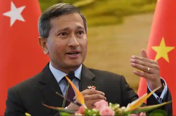비비안 발라크리쉬난(Vivian Balakrishnan) 싱가포르 외무장관(사진 : 유튜브 캡처)