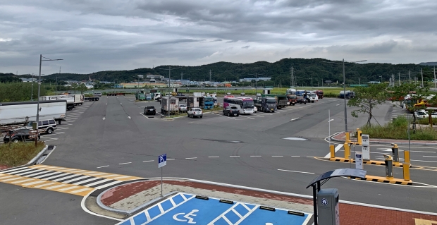 천북화물공영차고지 전경 사진