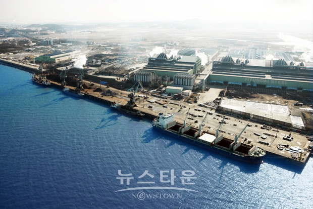 당진항 전경