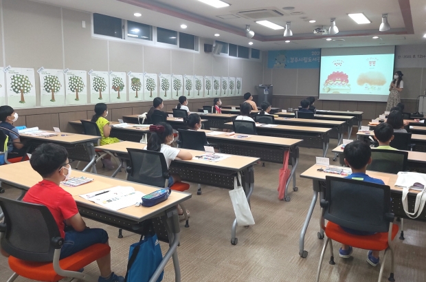 지난해 여름독서교실 운영 장면