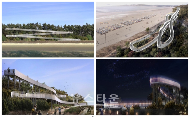 몽산포 랜드마크 조성사업(조감도)