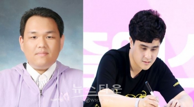 왼쪽부터 한승완 시인과 한부열 작가(사진 : 한국장애예술인협회)