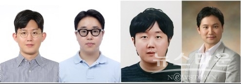 왼쪽부터 최영재 서울대 공과대학 전기정보공학부 박사, 최한솔 연구원, 류태훈 에이티지라이프텍 대표, 권성훈 서울대 공과대학 전기정보공학부 교수