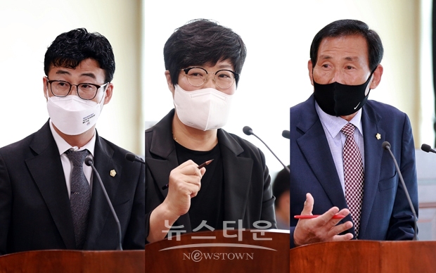 안정근, 김희영, 현인배의원