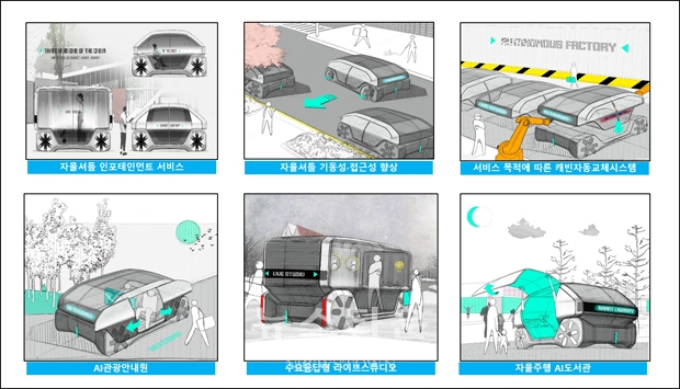 자율셔틀 인포테인먼트 3대 서비스
