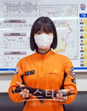 아산소방서 배방119안전센터 이재나 소방사