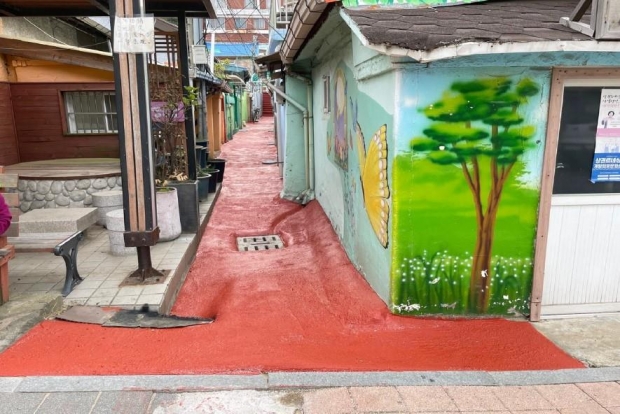 송월동 골목길