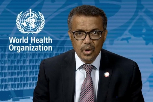 테드로스 아드하놈 게브레예수스(Tedros Adhanom Ghebreyesus) 세계보건기구(WHO) 사무총장 / 사진 : 유튜브 캡처