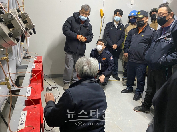 신축아파트 현장 소방공무원 현장적응교육