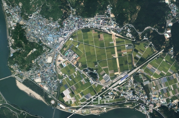 하동읍 전경