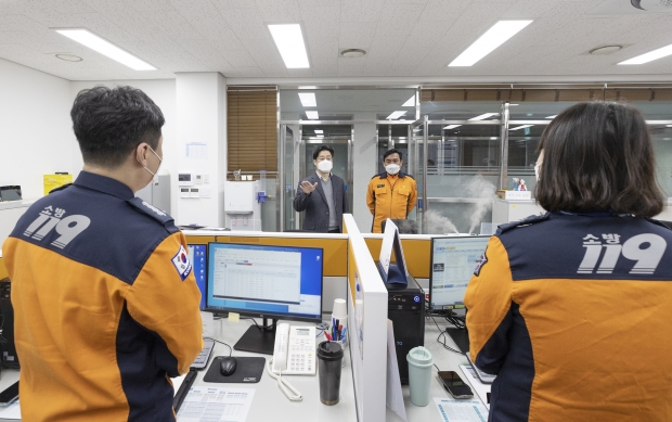 호매실119안전센터 현장 방문 및 격려