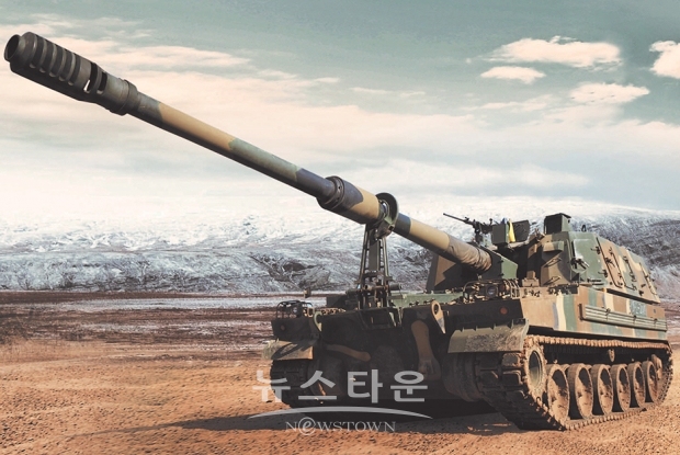 K9A1 자주포 /사진 : 한화디펜스