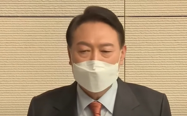 윤석열 국민의힘 대선 후보.
