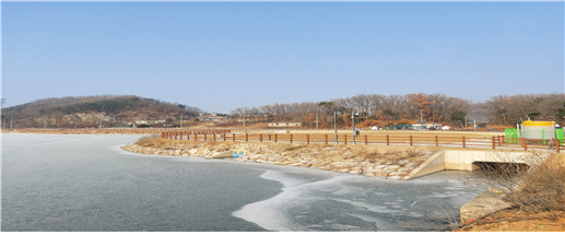 고려저수지 전경