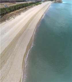 콩돌해변 전경