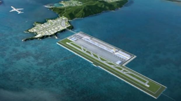 가덕도신공항 조감도.