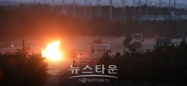 주한미군 실사격훈련 영상 캡처 (출처:주한미군 페이스북)