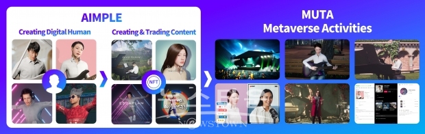 ▲ 음악 메타버스 “뮤타(MUTA)” 이미지 (제공 : 이모션웨이브)