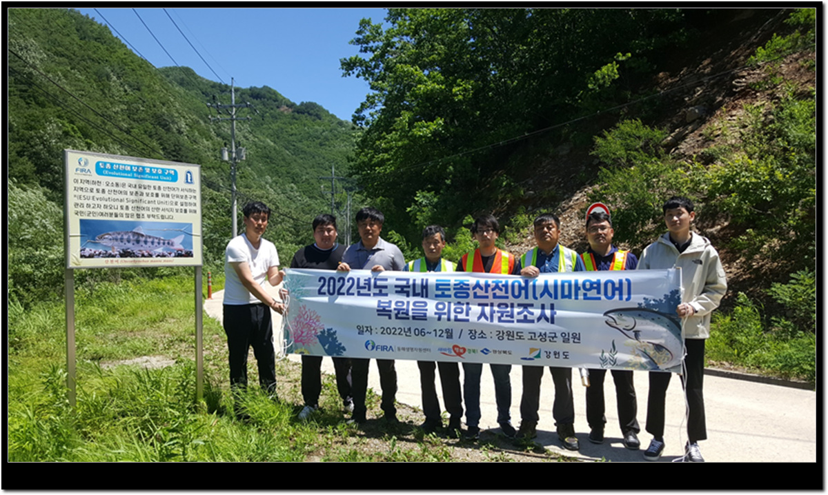 토종산천어 자원조사