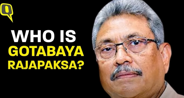 2022년 7월 13일 사임하겠다고 국회의장의 입을 빌려 발표한 고타바야 라자팍사(위 사진) 스리랑카 대통령은 13일 인근 국가인 몰디브로 군용기 타고 타출한 것으로 알려졌다,/ 사진 : 뉴스사이트 캡처