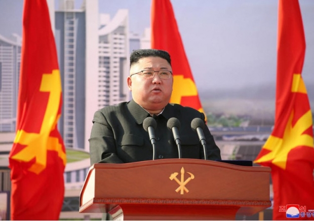 북한이 세계에서 3번째로 우크라이나 동부지역 친러시아 지역(Donbas)을 독립국가로 승인했다. 러시아, 시리아에 이어 3번째이다. 사진은 북한 조선노동당 총비서 김정은 / 유튜브 캡처