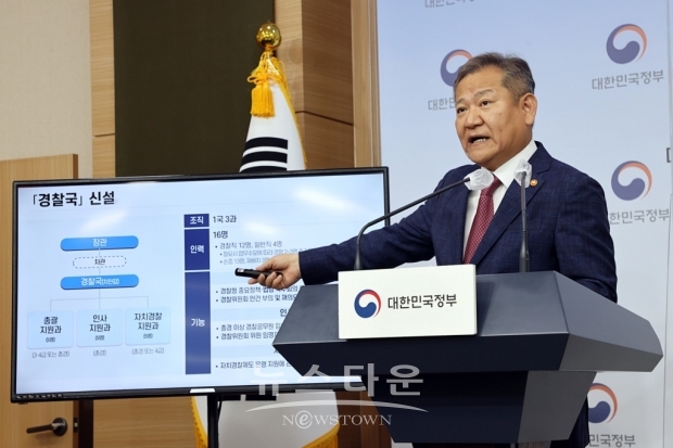 이상민 장관 브리핑 (출처:행정안전부)