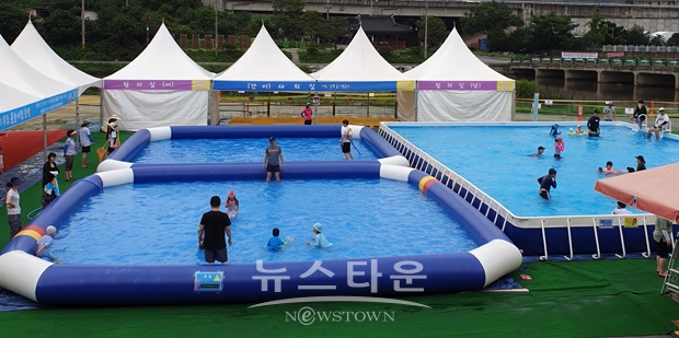 백세건강공원 어린이 물놀이장