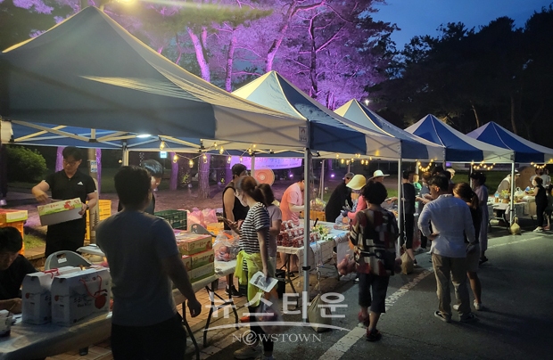 감성 충만 청년 농업인 직거래 장터