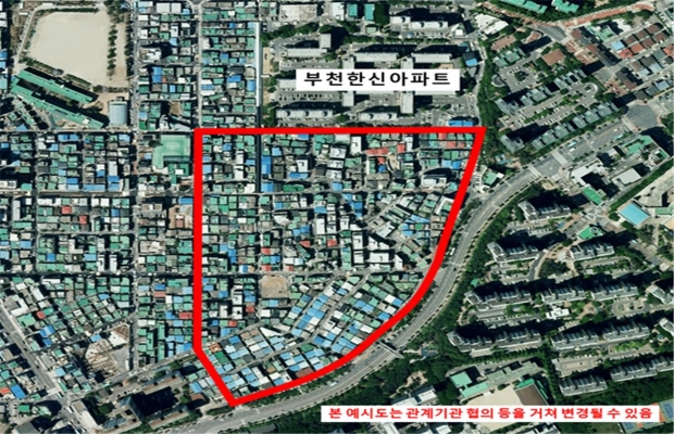 부천시 원미동 부천북초등학교 남측