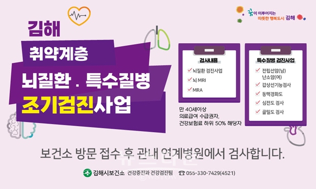 2022년 취약계층 질병예방 뇌질환 검진 사업